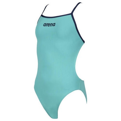 Vientisas maudymosi kostiumėlis mergaitėms Arena G Solid Lightech Jr, žalias - 870