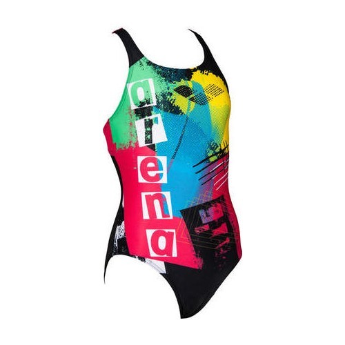 Vientisas maudymosi kostiumėlis mergaitėms Arena G Rock Jr Swim Pro
