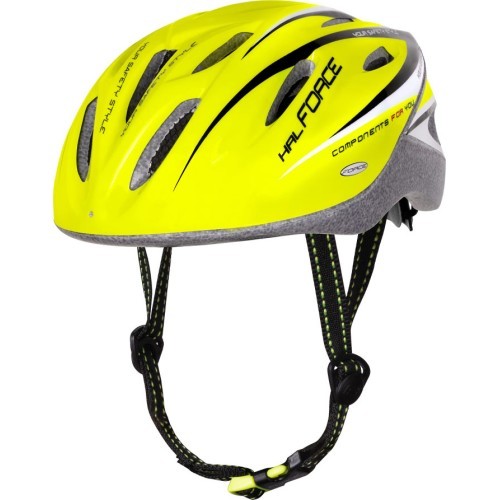 Cycling Helmet Force Hal, 58-62cm, L-XL, Fluorescent/Black