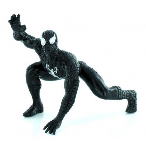 Figurine Comansi Spiderman, Black, Bent Over