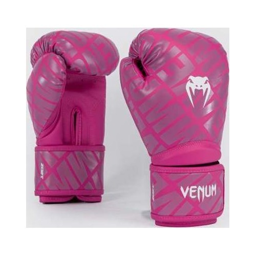 Боксерские перчатки Venum Contender 1.5 XT - белый/розовый - розовый/белый