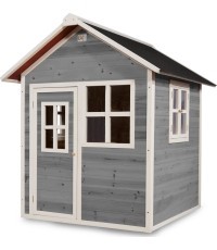 EXIT Loft 100 wooden playhouse - grey