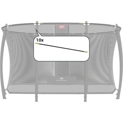 Ultim Safety Net Deluxe - Set Tent Tubes 330 (.00/.01)