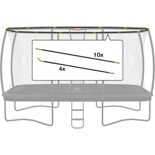 Ultim Safety Net DLX XL - Set Tent Tubes 410