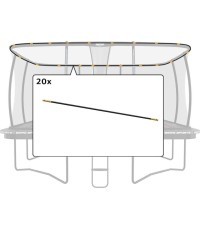 Ultim Safety Net DLX XL - Set Tent Tubes 5x5