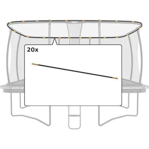 Ultim Safety Net DLX XL - Set Tent Tubes 5x5
