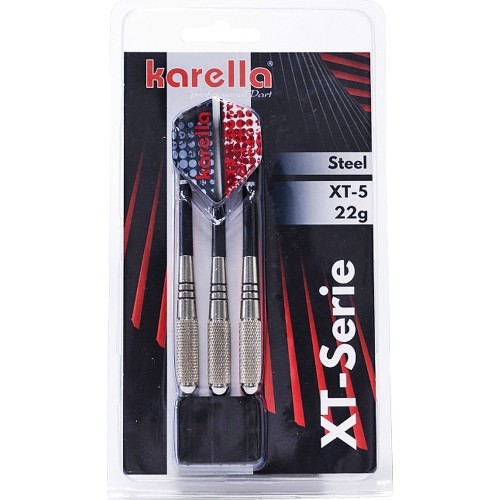 Karella XT-5 plieninės strėlės 22 gramai