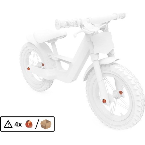 Biky - Orange Anodized Washers