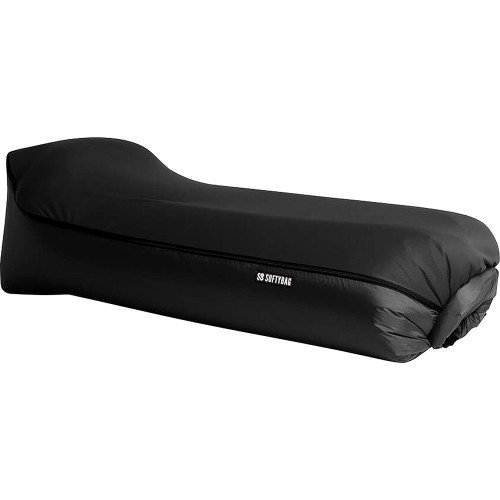 Softybag air lounger with cover black