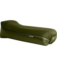 Softybag air lounger with cover green