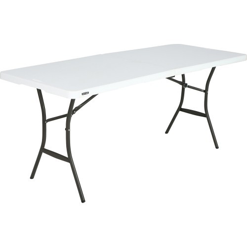 Lifetime Folding Table Amy White 182x76x74cm
