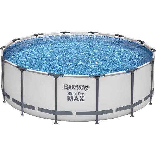 Набор для бассейна Bestway Steel Pro Max 427 серый