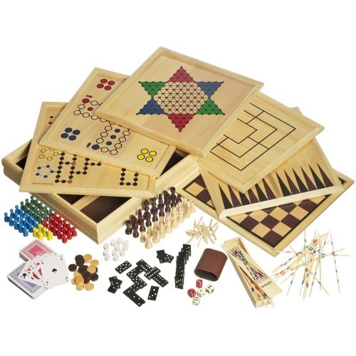 Philos wooden game set 100. 35.5x35.5cm