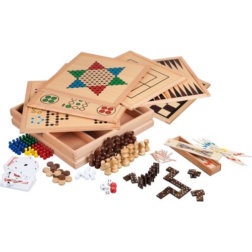 Wooden Game Set Philos Premium 100 35.5x35.5cm