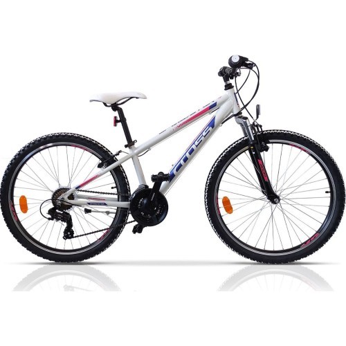 Bicycle Cross Speedster Girl 26", Size 12.5"(32cm), White/Black/Blue