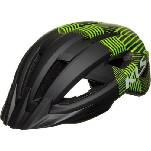 Велосипедный шлем Kellys Daze, S-M (52-55 см), зеленый/черный