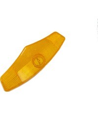 Reflector for spokes screwed on 125x40mm (yellow)