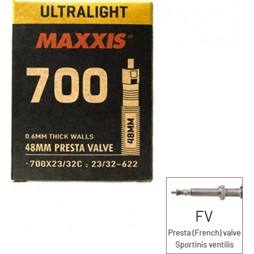 Камера MAXXIS 700x23/32 FV, 48 мм
