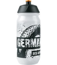 Бутылка для питья SKS Germany Team German, 0,5 л, черная/белая