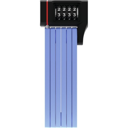Bicycle Lock ABUS Ugrip Bordo 5700C/80, Folding, with Code, Blue
