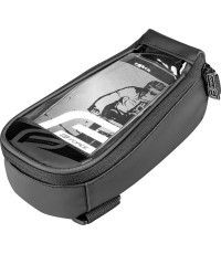 Dviračio krepšys ant rėmo Force Phone Adventure XL 5.5", juodas