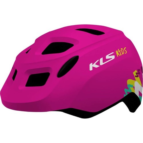 Šalmas KLS Zigzag 022, XS/S 45- 49 cm, (rožinis)