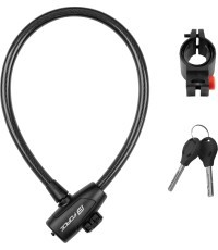 Bicycle Lock Force Strong, With Holder,60/12mm, Black