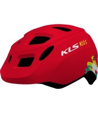 Šalmas KLS Zigzag 022, XS/S 45- 49 cm, (raudonas)