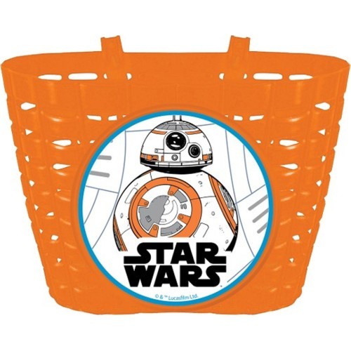 Bicycle Basket on Handlebar BONIN Star Wars, Orange, Plastic