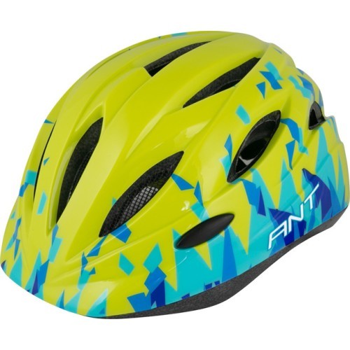Cycling Helmet FORCE Ant, Fluorescent/Blue, XXS-XS (44-48cm)
