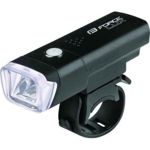 Front Cycling Light Force Lux, 100LM, With Battery, Black