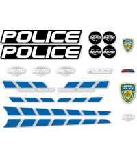 Buzzy - Sticker set Police