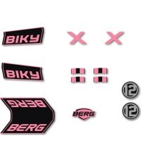 Biky - Sticker set Retro Pink