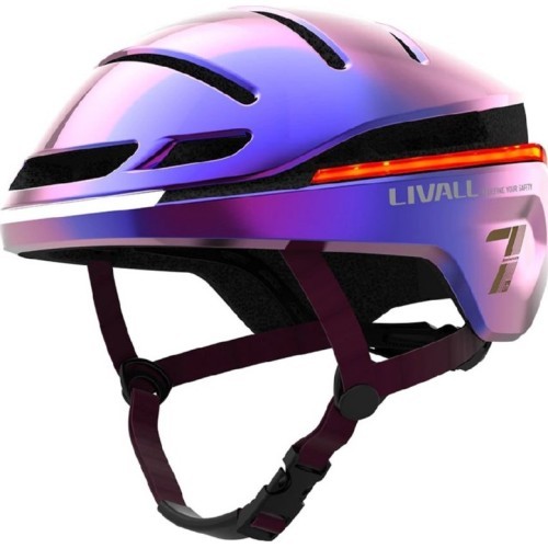 Smart Helmet Livall EVO21, Size M, Purple