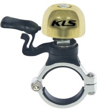 Велосипедный звонок KLS Bang 50 (золото)