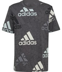 Adidas Marškinėliai Berniukams U Bl Logo Tee Grey HP0819