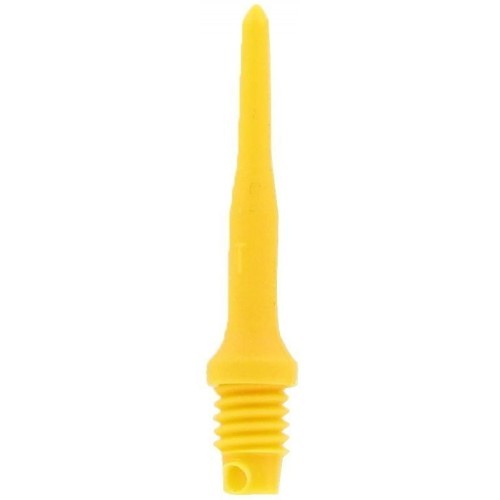 Dart Points Bull’s Tefo X-Tips – 100-Pack - Yellow