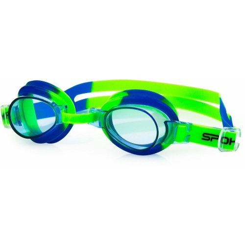 Детские очки для плавания зеленые Spokey JELLYFISH