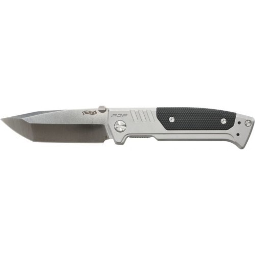 Walther PDP Tanto silver folding knife