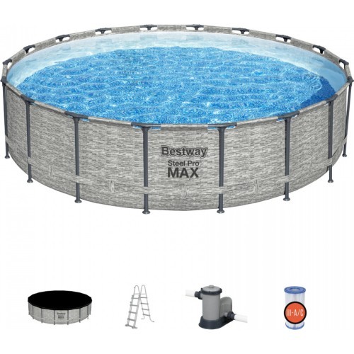 Каркасный бассейн 18FT 549x122cm Steel Pro Max BESTWAY