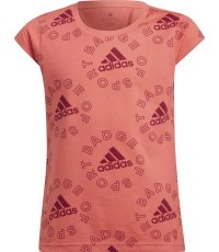 Adidas Palaidinė Mergaitėms G Logo T Ess Pink HF1831