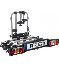 Autobagažinė Peruzzo Parma 4 dviračiam ant grąžulo (plienas, atlenkiama)