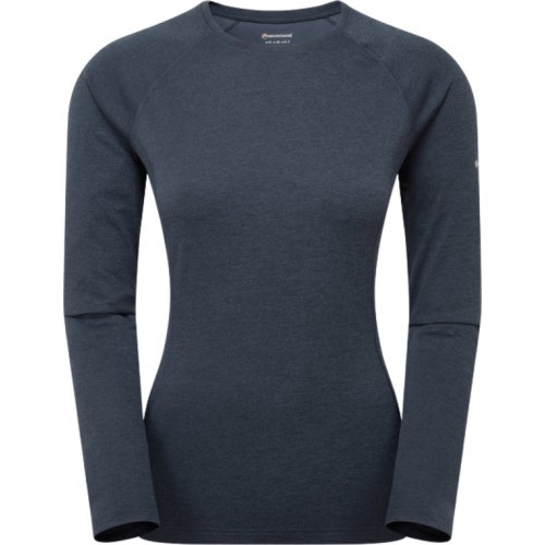 Women's Montane Dart Long Sleeve T-Shirt - Tamsiai mėlyna (deep ink)
