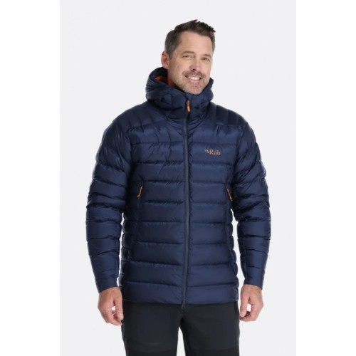 RAB Electron Pro Down Jacket for men - Tamsiai mėlyna (deep ink)
