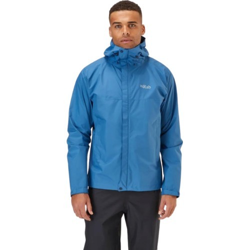 Мужская куртка Rab Downpour Eco Jacket - Mėlyna (atlantis)