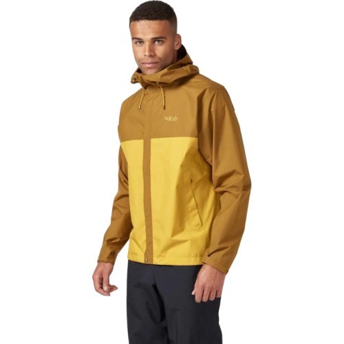 Rab Downpour Eco Jacket for men - Rudens (autumn leaf) 215