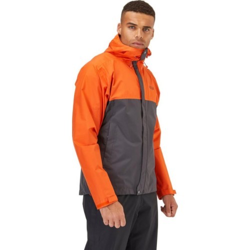 Rab Downpour Eco Jacket for men - Pilka