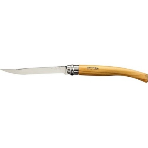 Карманный нож Opinel с тонким лезвием №12 Ручка из оливкового дерева