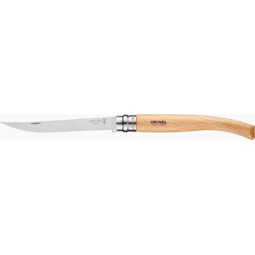 Opinel pocket knife with thin blade No.12 Beech handle
