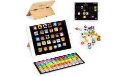 Деревянная развивающая магнитная доска ECOTOYS